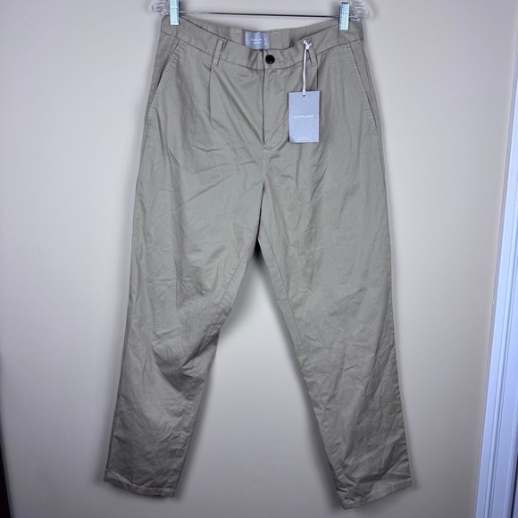 Everlane The Relaxed Chino Pant, Khaki Beige, New - Picture 1 of 8